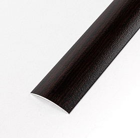 Порог (стык) Русский профиль  разноуровневый декорированный, 38*900 мм, Орех тёмный